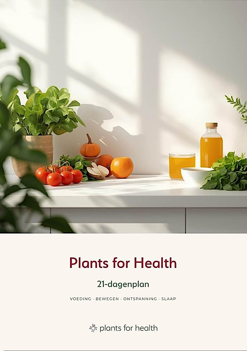 Plants for Health 21-dagen plan E-book 21-dagenplan van Plants for Health