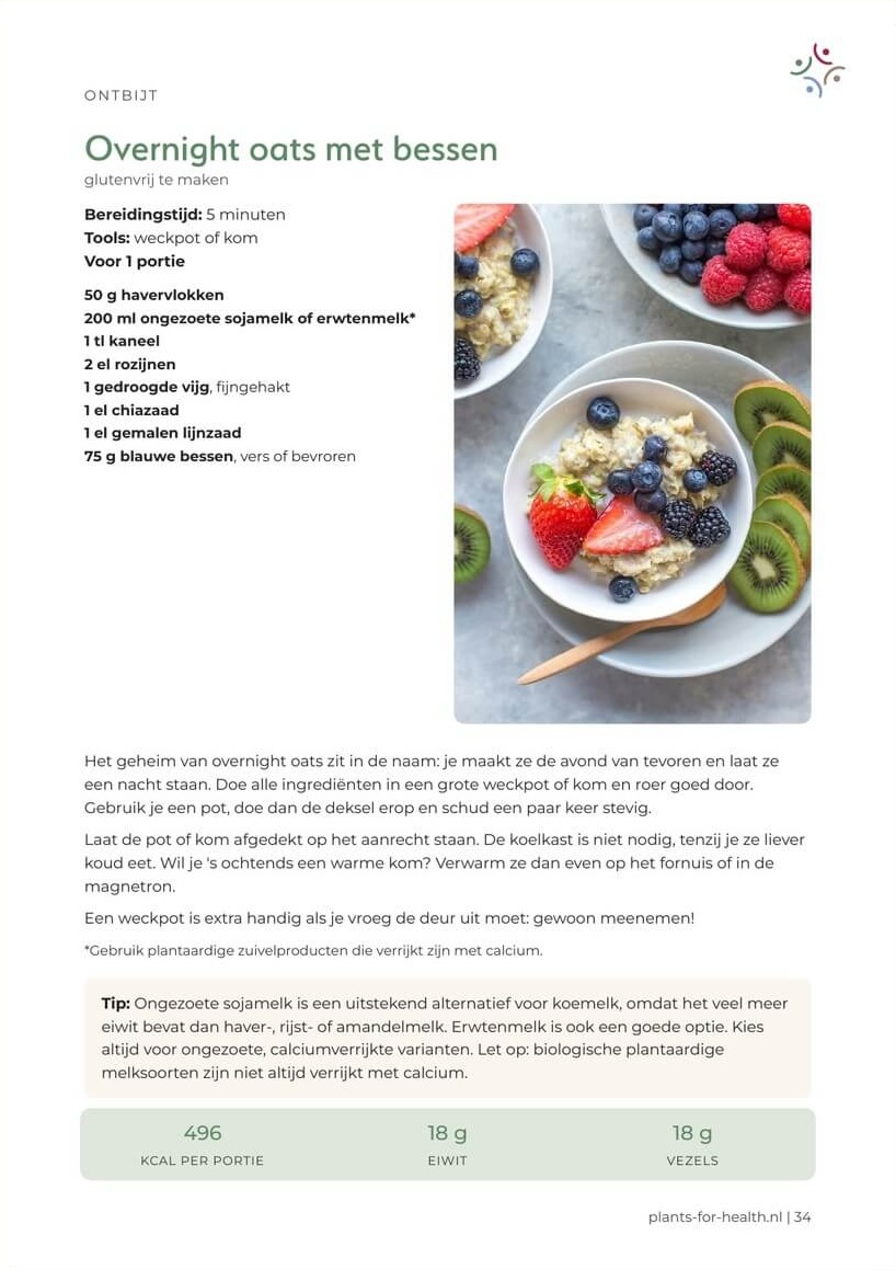 inkijk_recept_overnight_oats Plantaardig recept uit het 21-dagenplan: overnight oats
